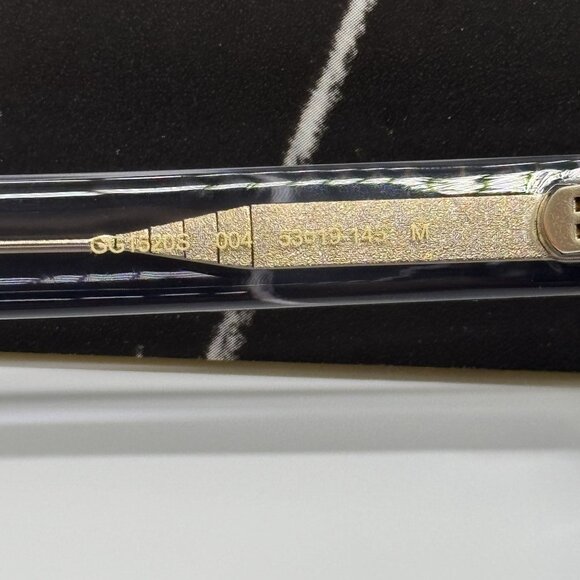 NEW GUCCI SUNGLASSES GG1520S 004 GRAY EYEWEAR - Picture 12 of 14